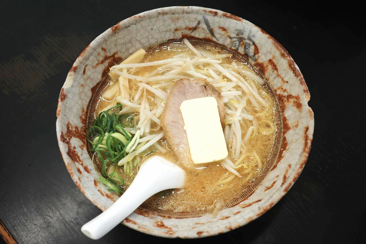 Miso butter ramen at Hachiryu.