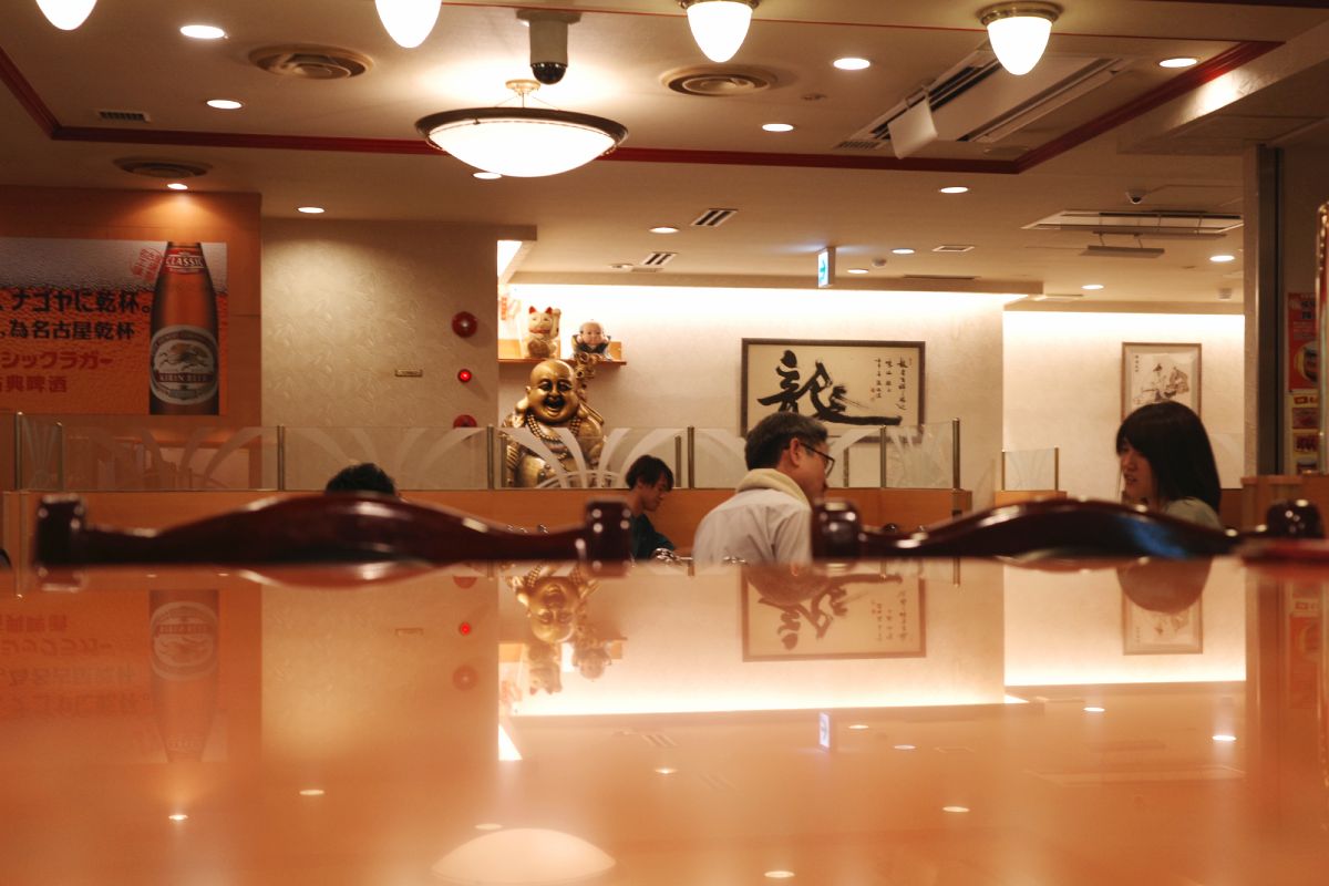 People enjoying late-night ramen at Misen in Imaike, one of the best ramen in Nagoya.