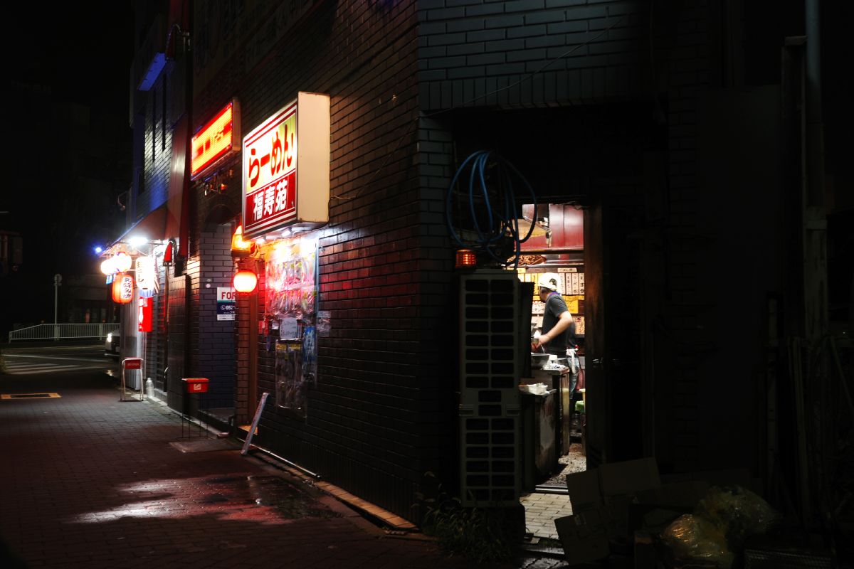 Storefront of Fukujuen Ramen in Nagoya, a Machi-Chuka Gem