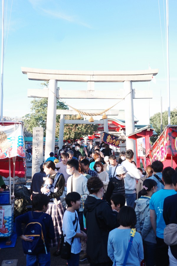 Ueno Tenmangu Shrine in Nagoya's Chikusa-ku.