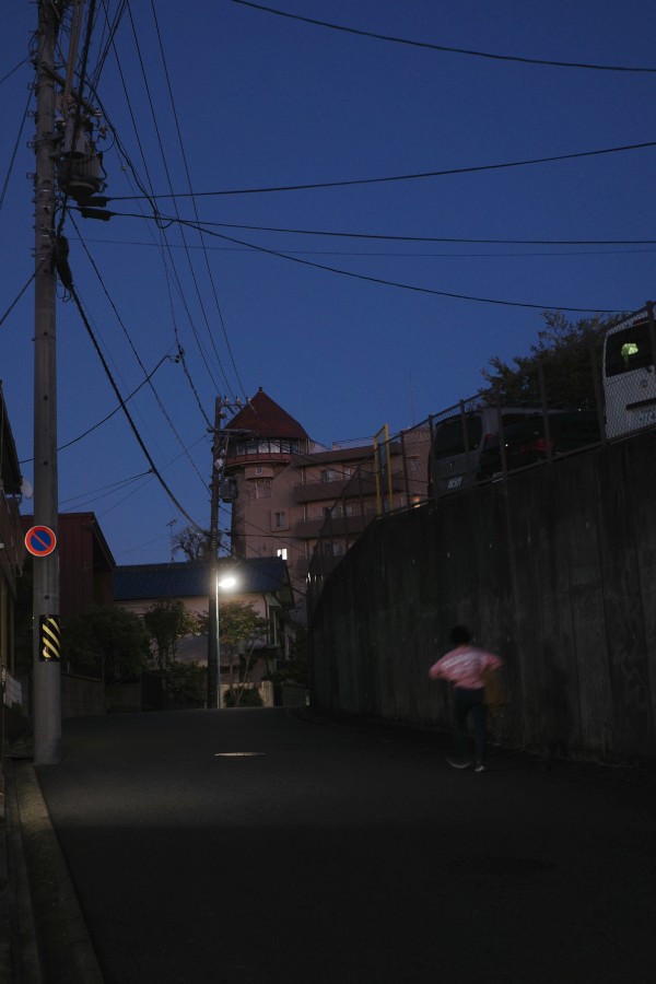 A secret view of Higashiyama Water-Supply Tower loved by local.