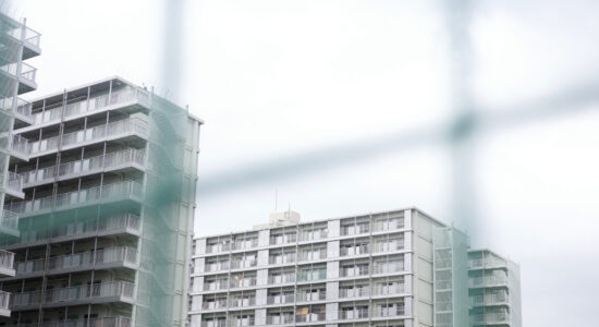 Ozone Apartment Complex in Nagoya, highlighting its architectural charm and urban atmosphere through the lens of Nagoya street photography.