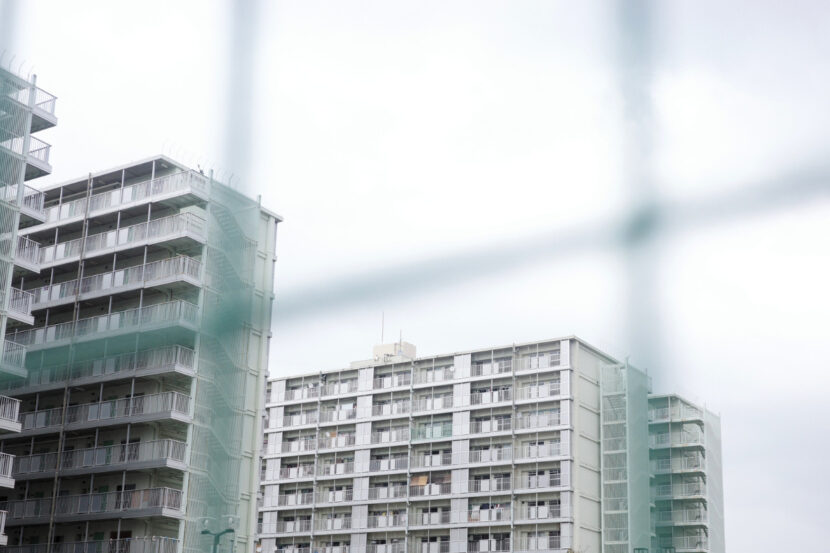 Ozone Apartment Complex in Nagoya, highlighting its architectural charm and urban atmosphere through the lens of Nagoya street photography.